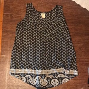 Cute Lightweight Print Summer Tank